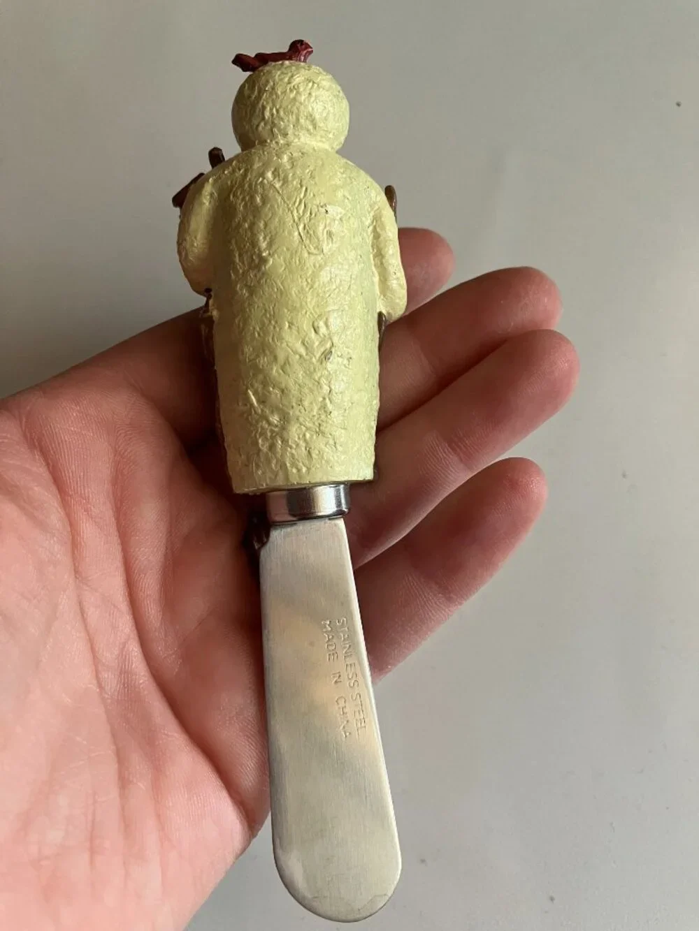 Set of 4 Snowman Spreader Knives